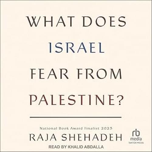 What Does Israel Fear from Palestine? Аудиокнига